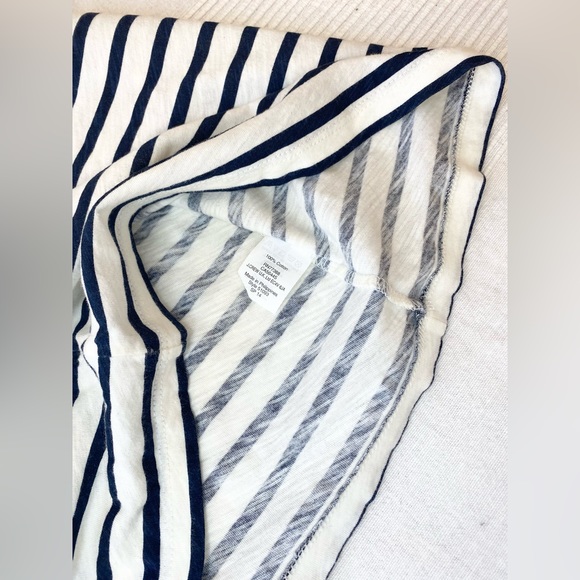 J. Crew Stripe Layering Tank in Ivory and Navy - Picture 6 of 9